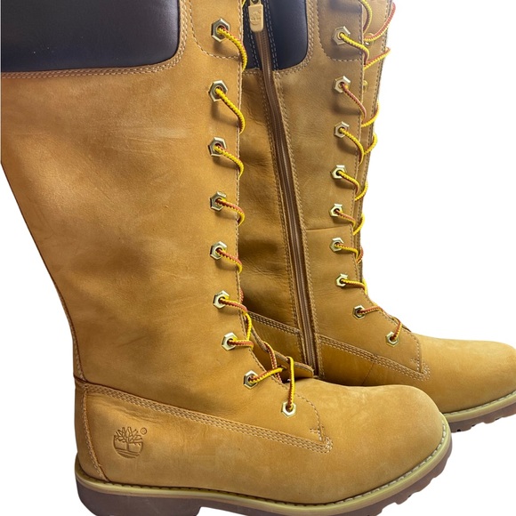 Timberland Tall Calf Length Boots women’s size 5 - Picture 9 of 11